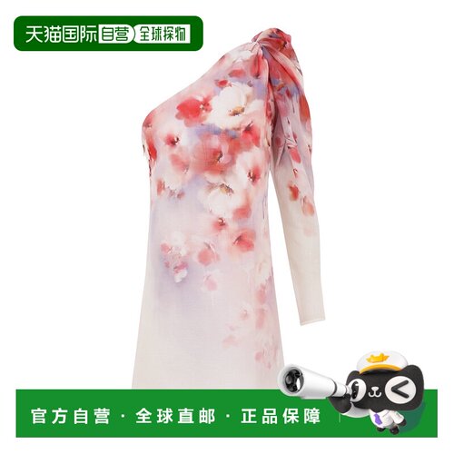 香港直邮Zimmermann 不对称迷你连衣裙 2193DR251