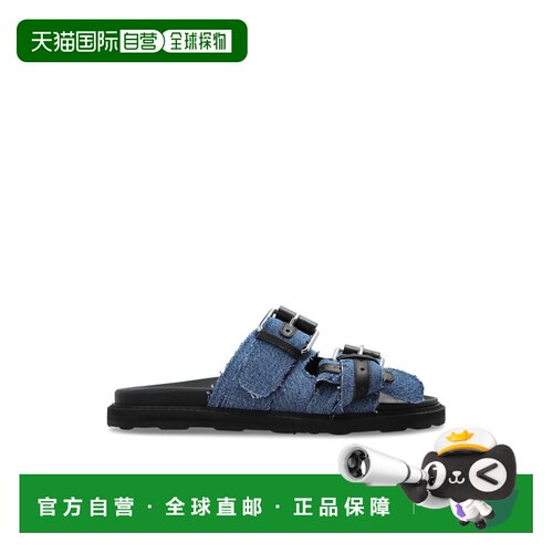 香港直邮MOSCHINO 女士拖鞋 MA28153G1PMX170B AW2026 蓝色