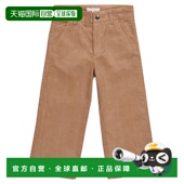 童装 1h可退 女童 弹力棉质灯芯绒直筒长裤 香港直邮Chloe 蔻依