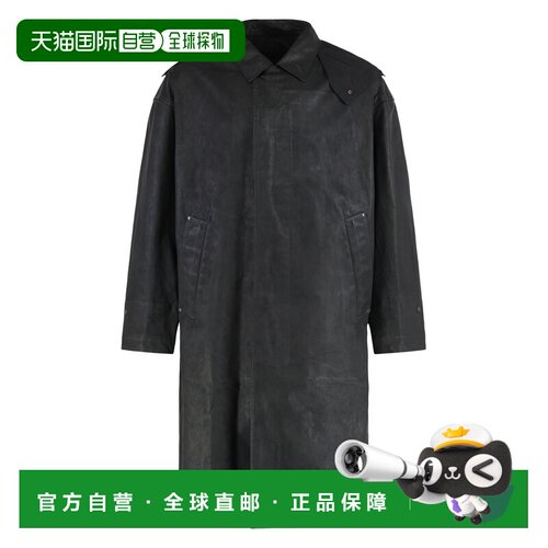 1h可退 香港直邮LEMAIRE 男士外套 CO1132LF1495BK990 SS2026 黑