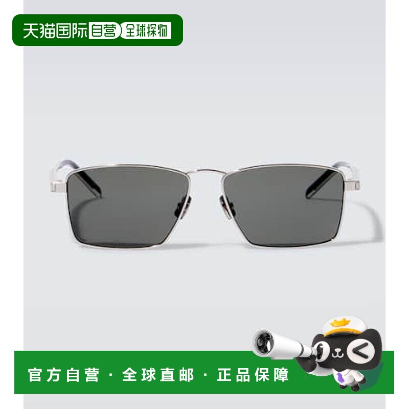 1h可退 香港直邮Saint Laurent 圣罗兰 男士 SL 700 矩形太阳眼镜