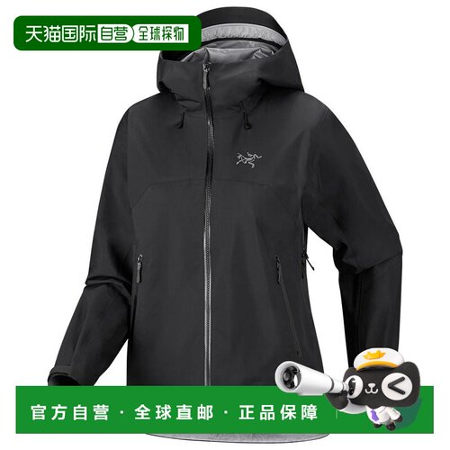 香港直邮Arc'teryx 女士户外冲锋衣 1024629BLACK【付后1h可退】
