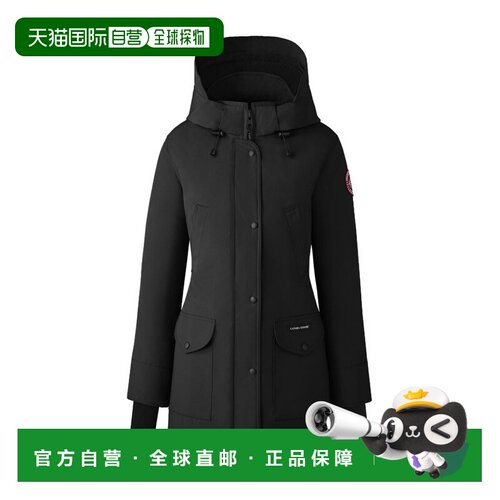 Canada Goose 加拿大鹅女士黑色Trillium派克羽绒【付后1h可退】