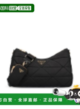 香港直邮Prada 普拉达 女士 Bags 黑色单肩包 1BC232RDJN