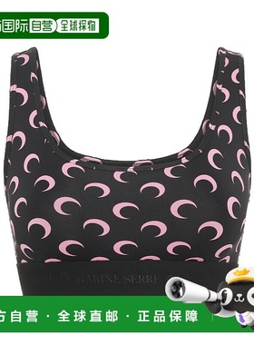 香港直邮Marine Serre 方形肩带文胸背心 WUW055BCJER0001