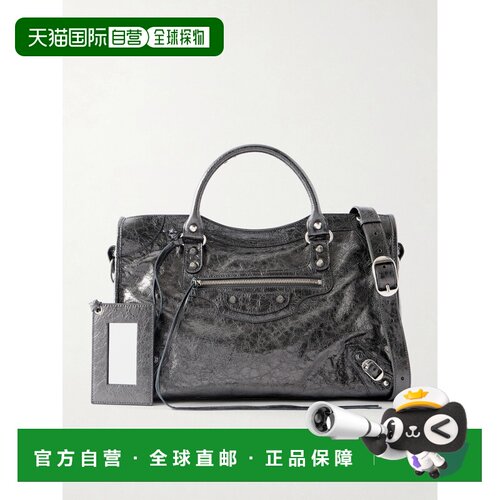 1h可退 香港直邮Balenciaga 巴黎世家 女士 Le City 中号皮革肩包