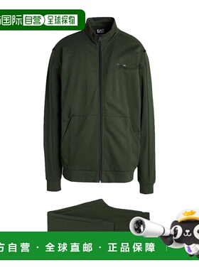 香港直邮Ea7 男士 Outfit 运动运动装 green 舒适绿色时尚卫衣