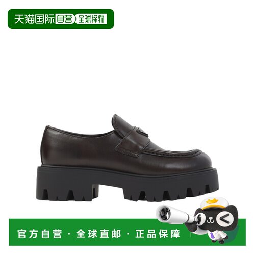1h可退 香港直邮Prada/普拉达 女士 圆头乐福鞋 26FW