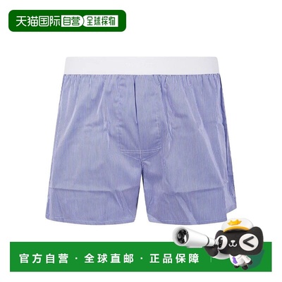 1h可退 香港直邮Tom Ford 汤姆 福特 男士 STRIPPED 府绸弹力平角