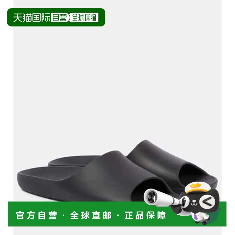 1h可退 香港直邮The Row 女士 Ama 凉拖 black黑色 舒适时尚拖鞋