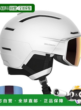 自营欧洲直邮Salomon萨洛蒙 DRIVER男女通用白色塑料滑雪头盔新款