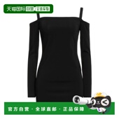 香港直邮Pinko 舒适时尚 品高 短款 1h可退 black黑色 女士 连衣裙