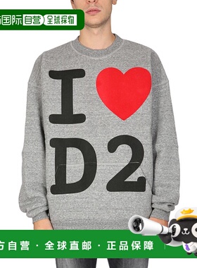 香港直邮Dsquared2 二次方 男士 圆领卫衣 S74GU0630S25555