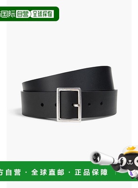 香港直邮Sandro 男士 皮带腰带 SHACE00378NOIR black黑色 舒适时