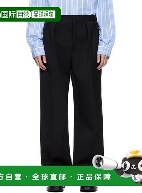 香港直邮Jacquemus 男士 黑色 The Citta 长裤 25HPAM00536AW0069