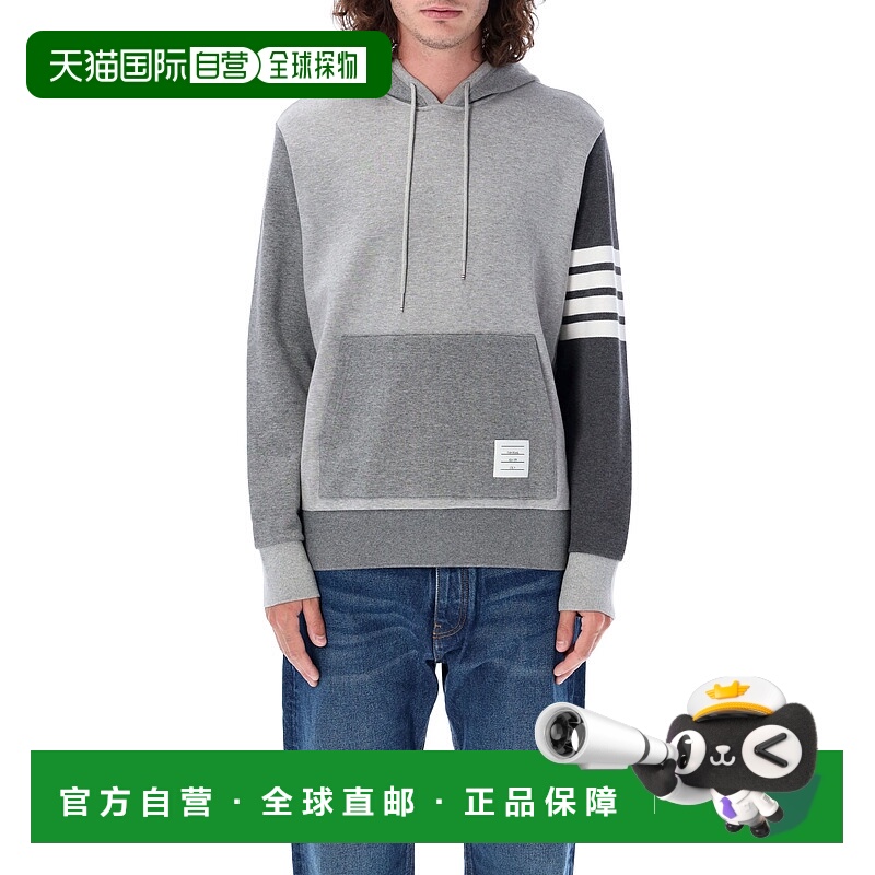 1h可退 香港直邮Thom Browne 汤姆 布朗 男士 tona fun 套头衫混