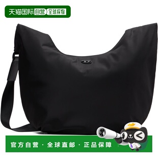 黑色 X10565P8166 香港直邮Diesel 男士 斜挎包 Pack 迪赛