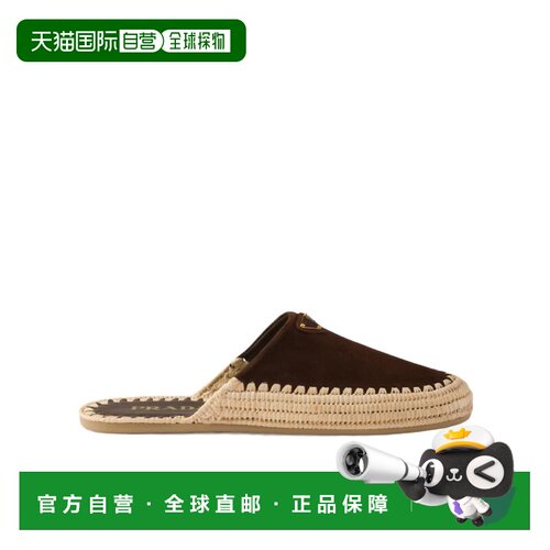 香港直邮Prada 圆头拖鞋 1R350O008F005女鞋