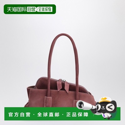 1h可退 香港直邮The Attico 女士 LA PASSEGGIATA 粉色绒面革小号