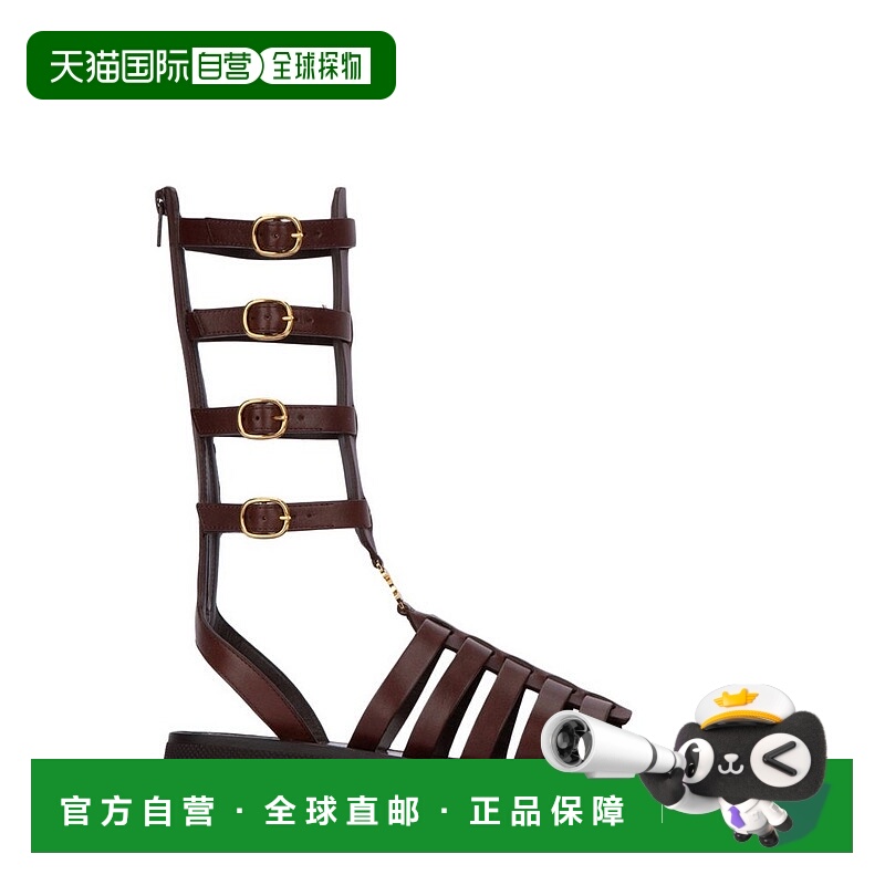 1h可退 香港直邮Celine 思琳 女士 CLEA TRIOMPHE 中筒凉鞋 35582