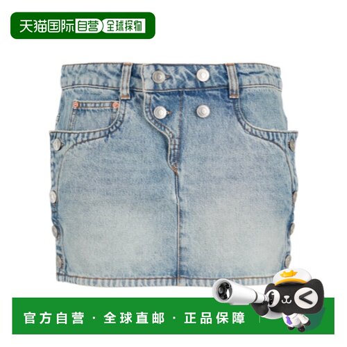 Isabel Marant 牛仔半身裙 JU0574FBD4H01I 支付后1h可退