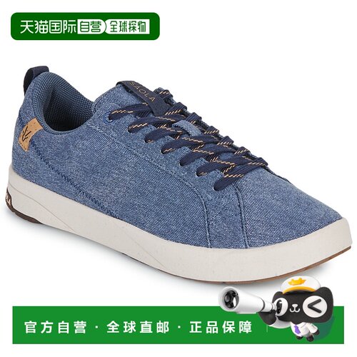 欧洲直邮Saola  男鞋子 低帮板鞋 春夏 蓝色 CANNON CANVAS 2.0
