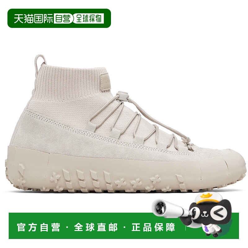 1h可退 香港直邮Lemaire 男士 米色 Vibram Wrap On 高帮运动鞋 F