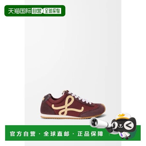 自营欧洲直邮Loewe罗意威 Ballet Runner 2.0男士尼龙绒面牛皮运