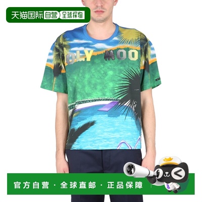 1h可退 香港直邮Etro 艾特罗 男士 CALIFORNIA 印花T恤 1Y6999481