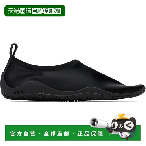 香港直邮Jil Sander 吉尔 桑达 女士 黑色 Elbe Slip-on 乐福鞋 J