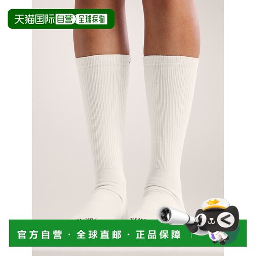 美国直邮Arc'teryx 男士户外袜 X000010467SEASALT CO 白色 Synth