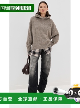 1h可退 香港直邮Acne Studios 艾克妮 女士 牦牛棉质法兰绒毛衣