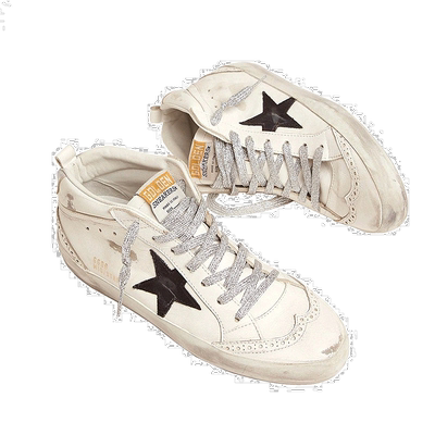 自营欧洲直邮GOLDENGOOSE/GGDB女士白色皮革休闲百搭平底低帮小脏