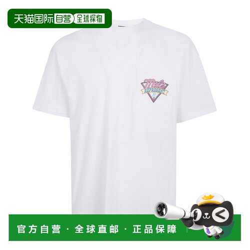 1h可退 欧洲直邮Represent 男士T恤 MLM100565FLAT SS2026 白色 
