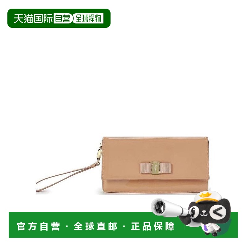 香港直邮Salvatore Ferragamo 徽标手拿包 21E633