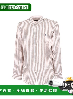 香港直邮Polo Ralph Lauren Polo 拉夫 劳伦 男士 条纹衬衫 71083