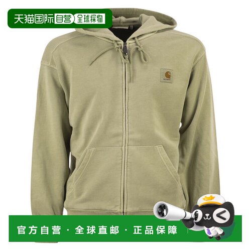 1h可退 香港直邮Carhartt 卡哈特 女士 NELSON 连帽卫衣 I0330643