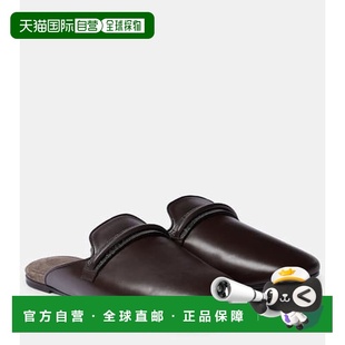 香港直邮Brunello Cucinelli 布内罗 古奇拉利 女士皮质凉拖 女鞋