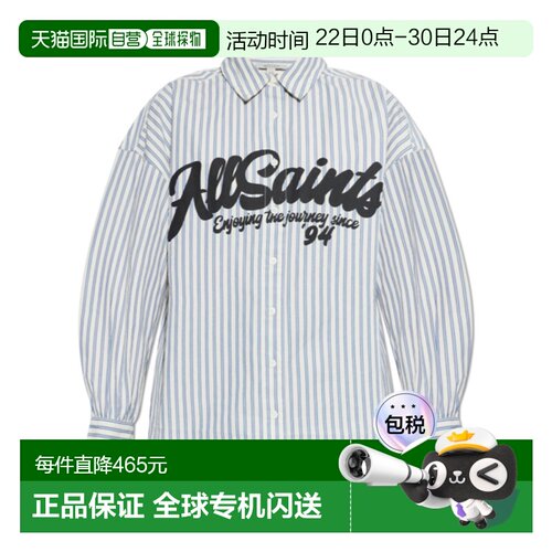 欧洲直邮all saints 女士 衬衫