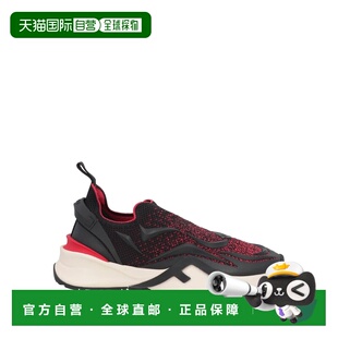 香港直邮Fendi 芬迪 男士 运动鞋 black黑色 舒适时尚男鞋