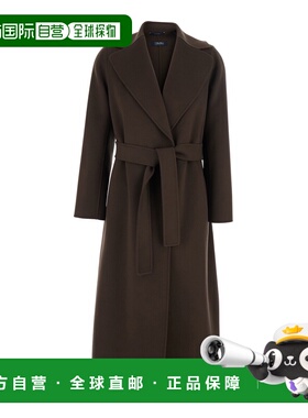 1h可退 香港直邮'S Max Mara 女士 'Poldo' Coat Revers and on F