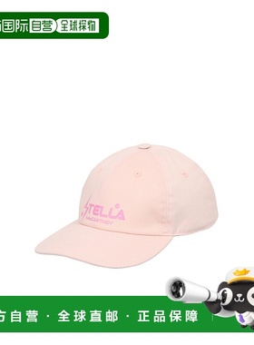 欧洲直邮STELLA MCCARTNEY斯特拉 麦卡特尼女士粉红色棉质鸭舌帽