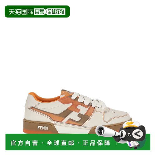1h可退 欧洲直邮FENDI 男士运动鞋 7E1688AY1UF1WP4 AW2026 白色