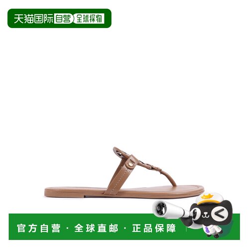 香港直邮TORY BURCH 女士凉鞋 151169201 SS2026 棕色 Miller fli