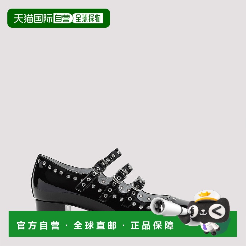 1h可退 香港直邮Carel 女士 Camden 玛丽珍孔眼浅口鞋 CAMDENBLAC