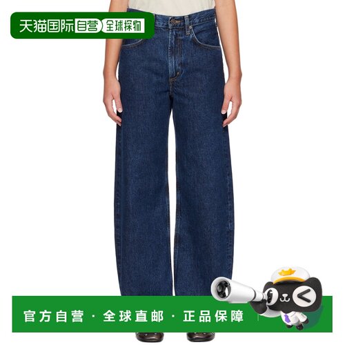 香港直邮AGOLDE 女士 海军蓝 Low Curve 牛仔裤 A197B1206(MEDIUM