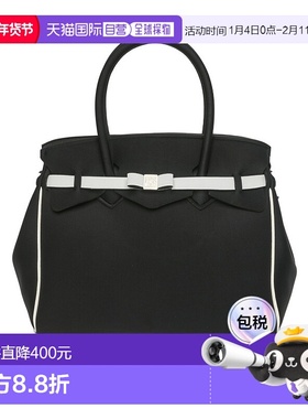 香港直邮Save My Bag Miss Plus Olympics 撞色手提包 T124NLYTU