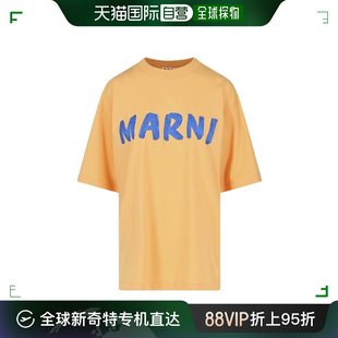 徽标短袖 香港直邮Marni T恤 THJET49EPHUSCS11