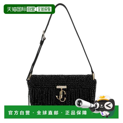 1h可退 香港直邮JIMMY CHOO 女士手提包 AVENUEMINISHOULDATUBLKL