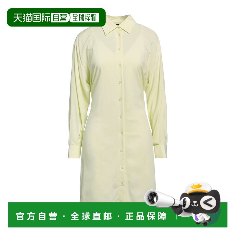 1h可退 香港直邮Maje 女士 短款连衣裙 green绿色 舒适时尚图片